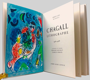 Lot 3058, Auction  125, Cain, Julien und Chagall, Marc - Illustr., Chagall Lithographe III. Monte Carlo, A. Sauret, 1969. - Mit 2 Lithographien