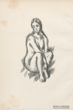 Lot 3080, Auction  125, Duret, Théodore, Die Impressionisten. Berlin, B. Cassirer, 1914. - Mitt 2 Original-Radierungen von A. Renoir