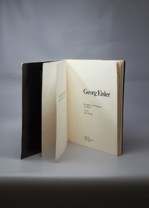 Los 3087 - Breicha, Otto - Georg Eisler. Monographie und Werkkatalog. Wien 1970. - Mit signierter Porträtzeichnung - 2 - thumb