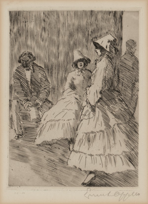 Lot 3276, Auction  125, Oppler, Ernst, Zwei Radierungen. Um 1914. - Signiert und nummeriert