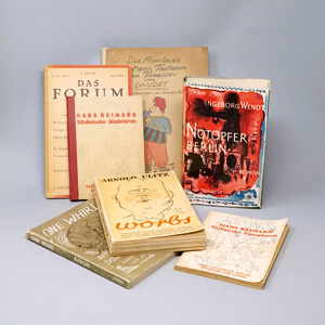 Lot 3294, Auction  125, Reimann, Hans, Sächsische Miniaturen. Hannover, Steegemann, 1922. - Beigaben