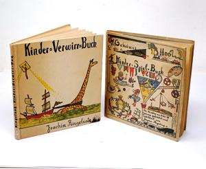 Lot 3305, Auction  125, Ringelnatz, Joachim, Geheimes Kinder-Spiel-Buch. Potsdam, Gustav Kiepenheuer, 1924. - Mit Beigabe