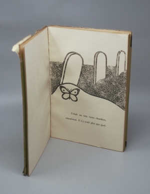 Los 3311 - Rodenbach, Georges - Les tombeaux. Paris 1895. - Mit Holzschnitten von J. Pitcairn-Knowles - 4 - thumb