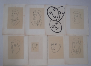 Los 3315 - Rouveyre, André - Apollinaire. Paris, Raisons d'être, 1952. Eines von 30 arabisch nummerierten Exemplaren (Gesamtauflage: 350) auf "...grand velin d'arches" und mit signiertem Druckvermerk vom Autor und vom Künstler - 17 - thumb
