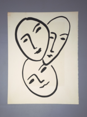 Los 3315 - Rouveyre, André - Apollinaire. Paris, Raisons d'être, 1952. Eines von 30 arabisch nummerierten Exemplaren (Gesamtauflage: 350) auf "...grand velin d'arches" und mit signiertem Druckvermerk vom Autor und vom Künstler - 25 - thumb