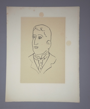 Los 3315 - Rouveyre, André - Apollinaire. Paris, Raisons d'être, 1952. Eines von 30 arabisch nummerierten Exemplaren (Gesamtauflage: 350) auf "...grand velin d'arches" und mit signiertem Druckvermerk vom Autor und vom Künstler - 26 - thumb