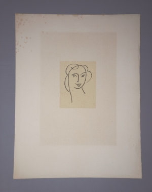 Los 3315 - Rouveyre, André - Apollinaire. Paris, Raisons d'être, 1952. Eines von 30 arabisch nummerierten Exemplaren (Gesamtauflage: 350) auf "...grand velin d'arches" und mit signiertem Druckvermerk vom Autor und vom Künstler - 28 - thumb