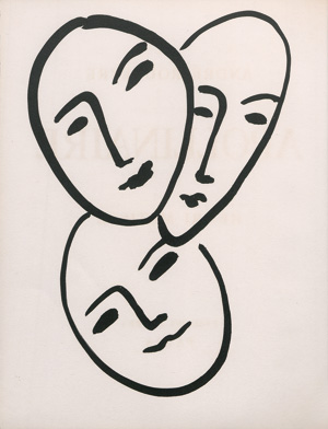 Lot 3315, Auction  125, Rouveyre, André, Apollinaire. Paris, Raisons d'être, 1952. Eines von 30 arabisch nummerierten Exemplaren (Gesamtauflage: 350) auf "...grand velin d'arches" und mit signiertem Druckvermerk vom Autor und vom Künstler