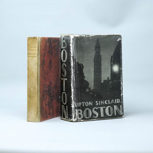 Lot 3353, Auction  125, Sinclair, Upton, Boston. Mit Umschlag von J. Heartfield. Berlin, Malik, 1929. - Beigabe