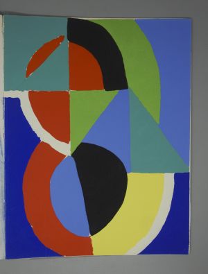 Los 3396 - Vingtième siècle - Nouvelle serie. No. 7. Paris 1956. - Mit einem Pochoir von Sonia Delaunay - 3 - thumb