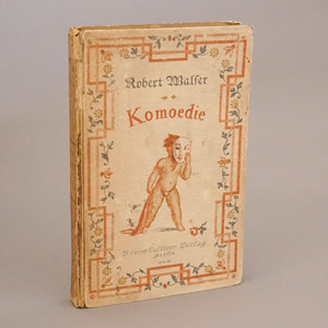 Lot 3409, Auction  125, Walser, Robert, Komödie. Berlin, Bruno Cassirer, 1919