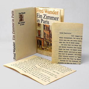 Lot 3414, Auction  125, Wander, Fred, Ein Zimmer in Paris
