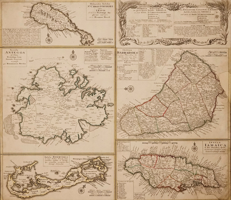 Lot 51, Auction  125, Homann, Johann Baptist, Dominia Anglorum. Nürnberg, Erben Homann, um 1740