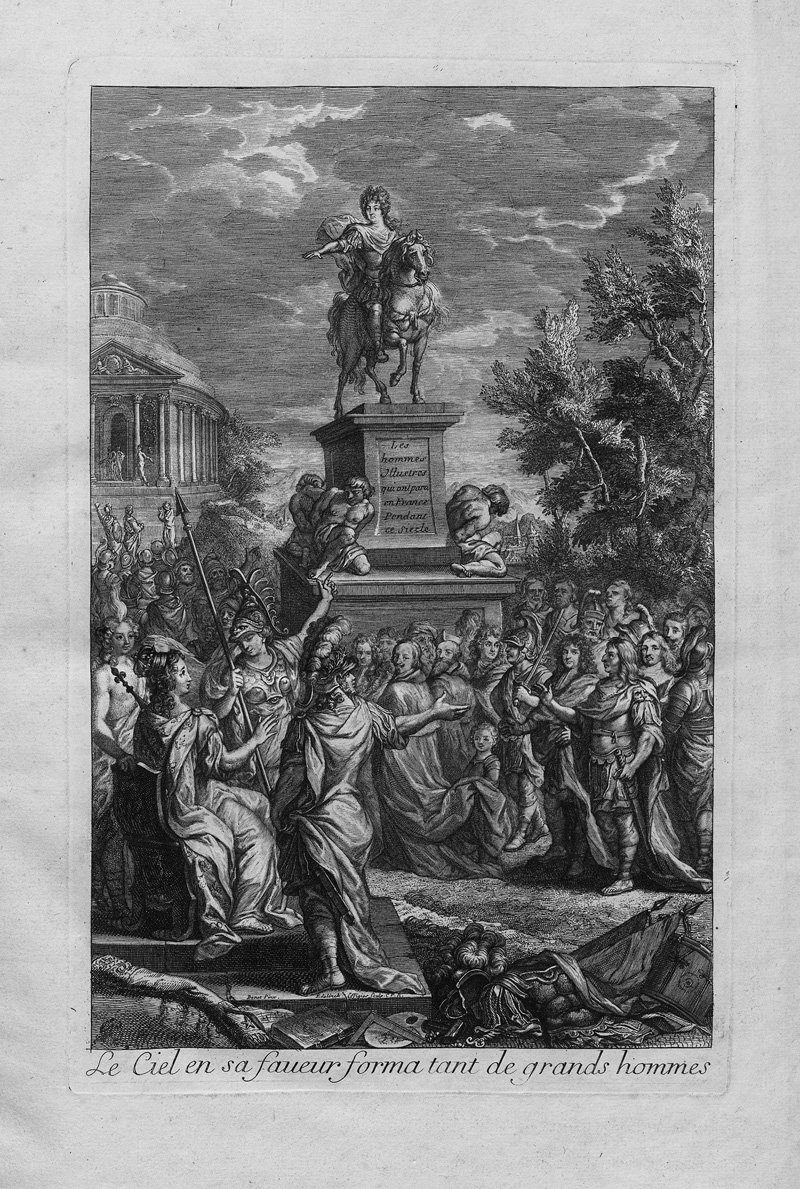 Lot 896, Auction  125, Perrault, Charles, Les portraits des hommes illustres. Paris, Antoine Dezallier, 1696-1700. - Erste Ausgabe der Portrait- und Biographiensammlung  