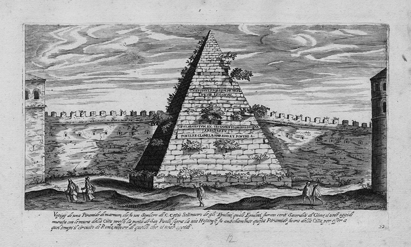 Lot 905, Auction  125, Sadeler, Aegidius, Vestigi delle antichita di Roma Tivoli Pozzuolo et altri luochi. Prag, Sadeler, 1606. - Mit zahlreichen Veduten Roms