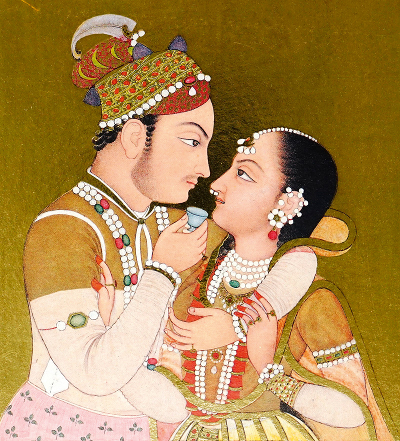 Lot 946, Auction  125, Kunst der Moghul-Zeit, Indische Miniaturen des 16. bis 18. Jahrhunderts. Lachen, Coron, 1991