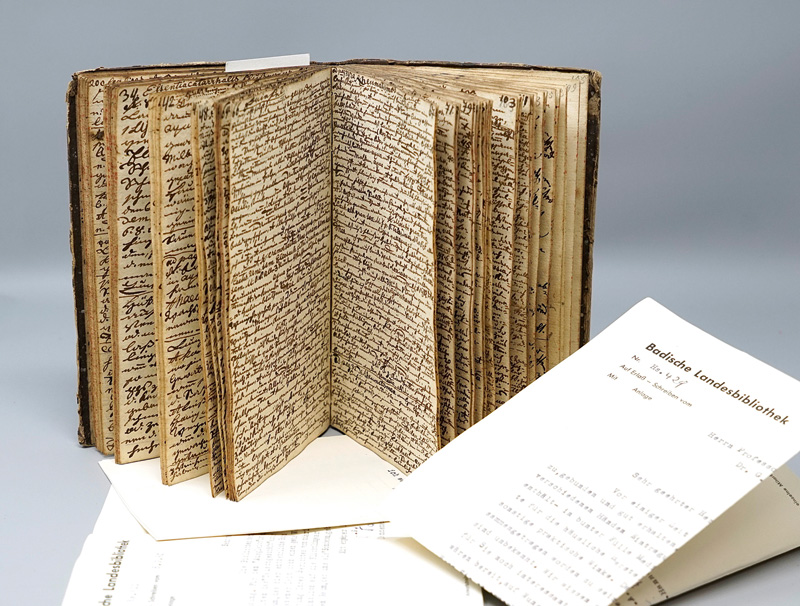 Lot 1084, Auction  125, Alemannisches Hausbuch, Deutsche Handschrift auf Papier. um 1860-1893. - Südwestdeutschland, alemannischer Raum um 1860-1893
