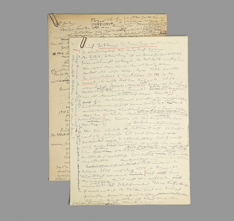 Lot 2041, Auction  125, Piper, Reinhard, Konvolut Manuskripte und Bücher. Um 1950