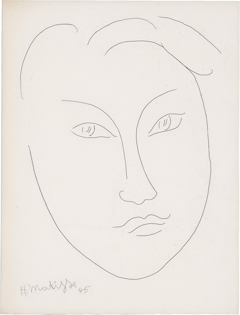 Lot 3007, Auction  125, Alternance, Textes inédites. Paris, Le Gerbier, 1946. - Mit 16 Original-Radierungen von Cocteau u. a. 262 Exemplare