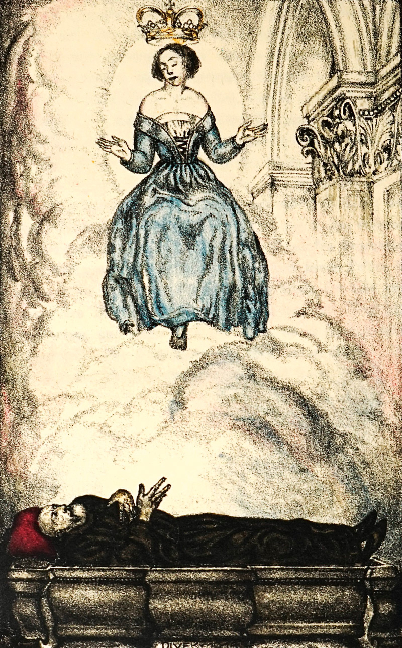 Lot 3014, Auction  125, Arnim, Ludwig Achim von und Divéky, Josef von - Illustr., Isabella von Ägypten. Mit Lithographien von J. v. Divéky. Wien, A. Schroll, 1918. Vorzugsausgabe