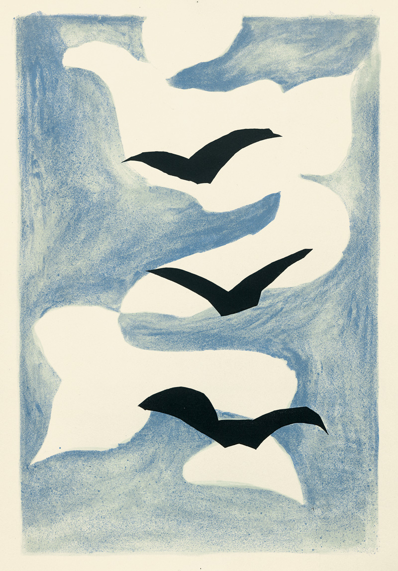 Lot 3043, Auction  125, Elgar, Frank und Braque, Georges - Illustr., Résurrection de l'oiseau
