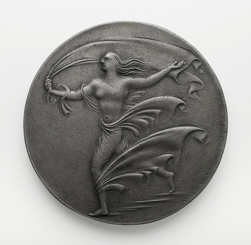 Lot 3048, Auction  125, Breker, Arno, St. Georg; Tanzende Nymphe. 2 Medaillon-Plaketten. Berlin 1951-1955
