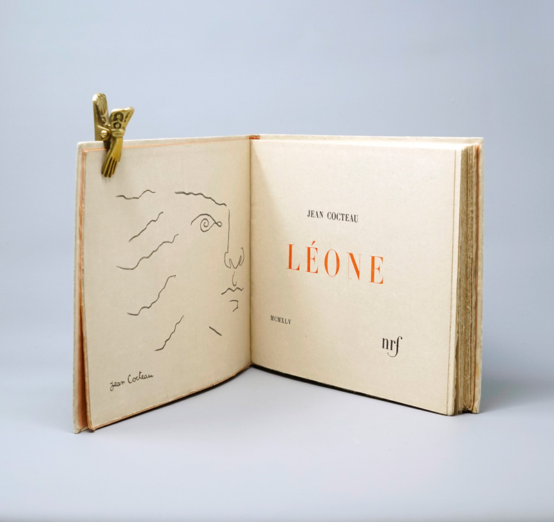 Lot 3062, Auction  125, Cocteau, Jean, Léone. Paris, Gallimard, 1945. - Vorzugsausgabe mit 2 Extrasuiten auf China. 35 Exemplare