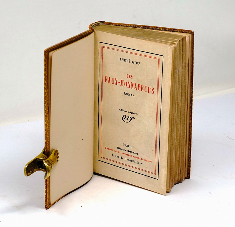 Lot 3111, Auction  125, Gide, André, Les faux-monnayeurs. Paris, Gallimard, 1925. - Erste Ausgabe