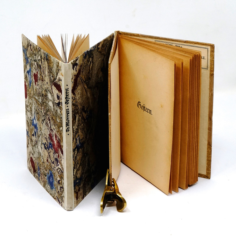 Lot 3154, Auction  125, Hofmannsthal, Hugo von, Gestern. Studie in einem Akt, in Reimen. Wien, Verlag der "Modernen Rundschau", 1891. - Erste Ausgabe des Erstlingswerkes