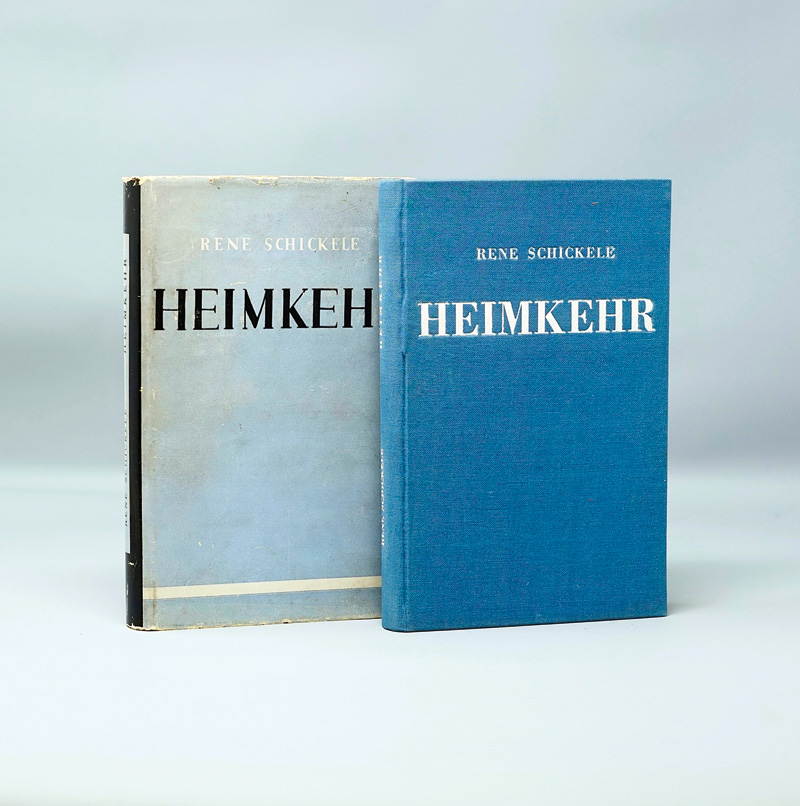Lot 3345, Auction  125, Schickele, René, Heimkehr. Straßburg, Brant, 1939