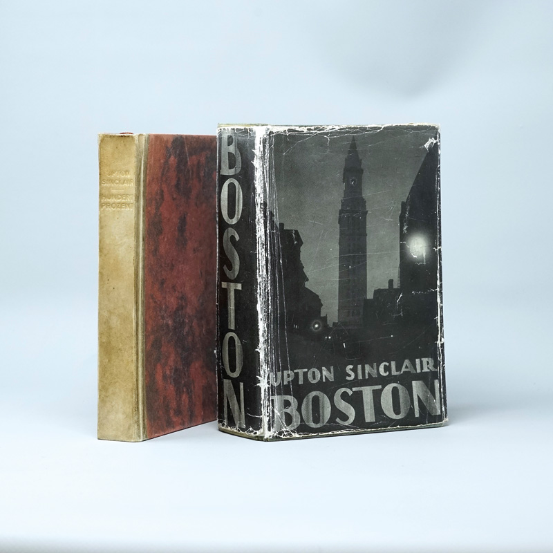 Lot 3353, Auction  125, Sinclair, Upton, Boston. Mit Umschlag von J. Heartfield. Berlin, Malik, 1929. - Beigabe