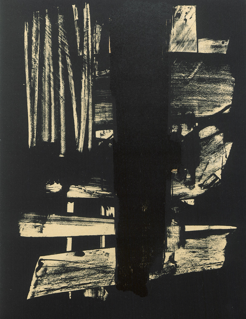 Lot 3397, Auction  125, Vingtième siècle, Nouvelle serie. No. 13. Paris 1959. - Mit einer Original-Farblithographie von Soulages