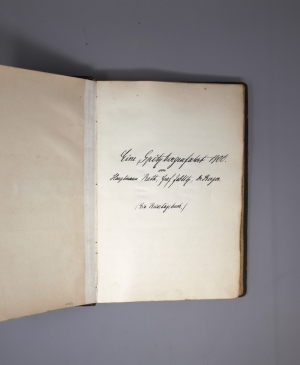 Los 3 - Berger, Arthur - Eine Spitzbergenfahrt 1900. Ein Reisetagebuch. Manuskript - 3 - thumb