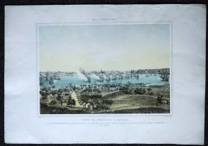 Los 33 - Urrabieta, Vicente - Vista del puerto de la Habana - 1 - thumb