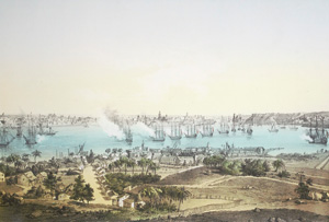Lot 33, Auction  126, Urrabieta, Vicente, Vista del puerto de la Habana