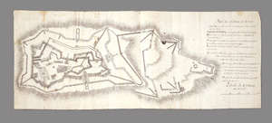 Los 140 - Plan du château de Démon - Tuschezeichnung auf Bütten - 0 - thumb