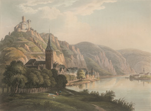 Los 179 - Gerning, Johann Jsaak - Picturesque tour along the Rhine - 1 - thumb