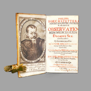 Lot 307, Auction  126, Höchstetter, Philipp, Rararum observationum medicinalium decades sex