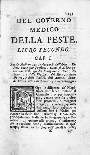 Lot 321, Auction  126, Muratori, Lodovico Antonio, Del governo della peste, e delle maniere di guardarsene