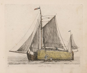 Lot 408, Auction  126, Groenewegen, G., Verzameling van vier en tachtig stucks hollandsche schepen