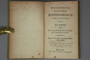 Los 421 - Friedel, Luise Beate Augustine - Gründliche Anweisung Conditoreywaaren zu verfertigen - 4 - thumb