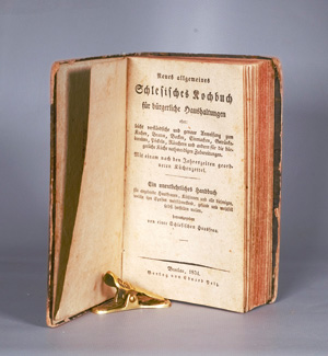Lot 430, Auction  126, Pelz, Henriette, Neues allgemeines Schlesisches Kochbuch für bürgerliche Haushaltungen 