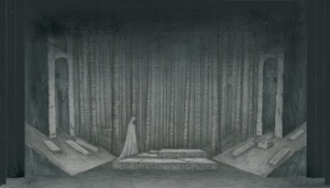 Los 459 - Halmen, Pet und Wagner, Richard - Bühnenbildentwürfe für Wagner-Operninszenierung - 1 - thumb