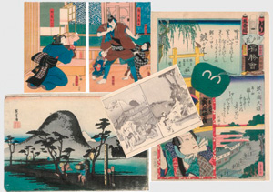 Lot 684, Auction  126, Ukiyo-e, Konvolut von 8 japanischen Holzschnitten