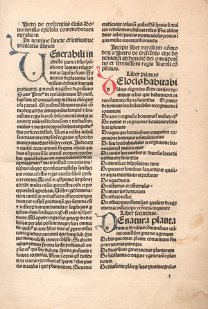 Los 1063 - Petrus de Crescentiis - Ruralia commoda - 0 - thumb