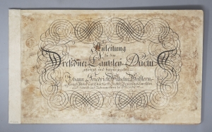 Los 1240 - Geißler, Johann Friedrich Wilhelm - Anleitung zu dem Dreßdner Cantzley-Ductu. Dresden um 1750 - 2 - thumb