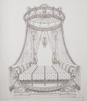 Lot 1257, Auction  126, Percier, Charles, Recueil de décorations intérieures, comprenant tout de qui a rapport a l'ameublement