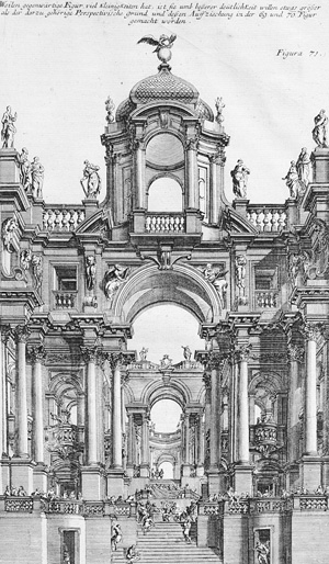 Lot 1261, Auction  126, Pozzo, Andrea, Perspectivae pictorum atque architectorum. Augsburg, Peter Detleffsen für Jeremias Wolf, 1719. - Zweite Ausgabe mit deutsch-italienischem Paralleltext