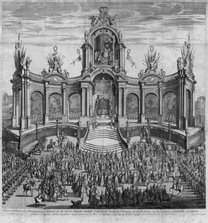 Lot 1266, Auction  126, Relation de l'inauguration solemnelle, de sa sacrée majesté Marie Therese 