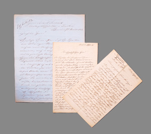 Lot 2513, Auction  126, Brachvogel, Albert Emil, 3 eigenhändige Briefe an Eduard Trewendt. 1858-1865